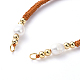 Création de bracelets de corde en nylon tressée AJEW-JB00540-01-2