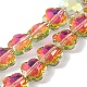 Chapelets de perles en verre électroplaqué&nbsp;EGLA-B006-04A-HP02-1