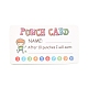 Rectangle Paper Reward Incentive Card DIY-K043-05-01-4