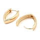 Brass Hoop Earrings EJEW-I289-52A-KCG-2