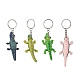 Cartoon Crocodile/Lizard PVC Plastic Keychain KEYC-JKC00670-1