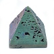 Galvanoplastie naturelle géode druzy quartz affichage de la maison décorations G-P382-C05-02-2