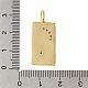 Подвески из латуни и кубического циркония KK-L216-008G-03-3