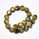 Natürlichen Tigerauge Perlen Stränge G-S357-E01-01-2