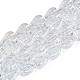 Chapelets de perles en verre électroplaqué EGLA-S188-16-B04-4