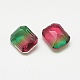 Pointed Back Glass Rhinestone Cabochons RGLA-T079-6x8-001TO-2