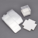 折り畳み式透明PVCボックス  紙台座付き  透明  ボックス：20個/セット  台座：20個/セット CON-BC0006-42A-3