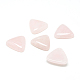 Cabochons en pierre précieuse en quartz rose naturel&nbsp;G-T025-10x10mm-06-1