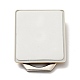 Zinc Alloy Rectangle Cell Phone Holder Stand Findings AJEW-G035-04G-2