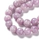 Perles naturelles de perles de lépidolite G-H247-11E-2