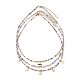 Perlenketten & Halsketten-Sets NJEW-JN03076-01-1