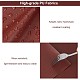 Gorgecraft 6 feuilles rectangle tissu auto-adhésif en cuir pu DIY-GF0004-27A-4
