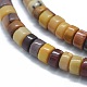 Natural Mookaite Beads Strands G-F631-A20-3