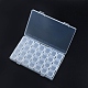 Recipientes rectangulares de almacenamiento de perlas de polipropileno (pp) CON-N012-09A-4