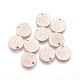 Ion Plating(IP) 304 Stainless Steel Charms STAS-E455-02RG-10mm-2
