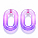 Двухцветные прозрачные акриловые кольца OACR-S036-006A-N-3