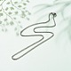 304 Box-Ketten-Halskette aus Edelstahl für Damen NJEW-JN03892-04-2