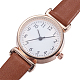 Imitation Leather Wristwatches WACH-G024-D05-RG-2