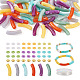Набор для изготовления эластичных браслетов своими руками craftdady DIY-CD0001-48-2