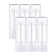 Benecreat 50 шт. 5 мл / г пластиковые пустые овальные тюбики для бальзама для губ контейнеры для дезодоранта блеск для губ тюбики для бальзама для губ DIY-BC0009-26B-1