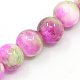 Chapelets de perles en jade persan naturel G-D434-8mm-17-1