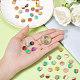 Resin & Wood Cabochons X-RESI-S358-70-5