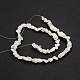 Brins de perles de lune blanche G-J280-01-2
