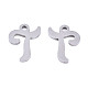 201 Stainless Steel Charms STAS-T044-217P-T-2