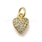 Латунные микро проложить кубического циркония подвески KK-C090-42G-02