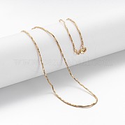 Латунь цепи ожерелья MAK-F013-03G
