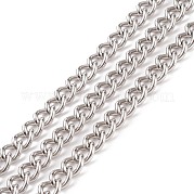 Не тускнеющие кубинские звенья из нержавеющей стали 201 CHS-L001-51-1.7mm