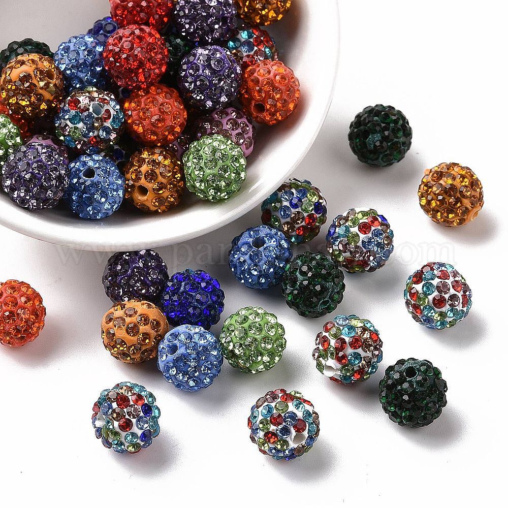 Lot De 100 Perles En Argile Polymère Rouge Coccinelle Insecte Pour