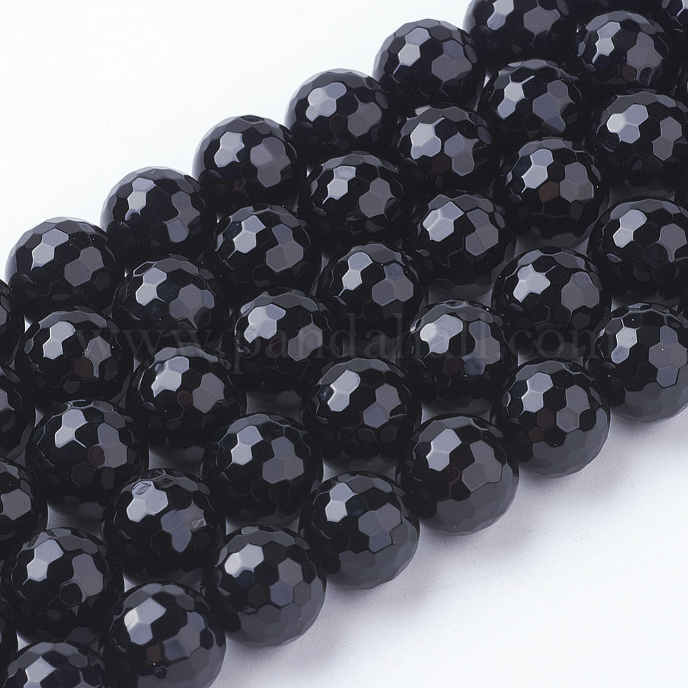 Wholesale Natural Black Onyx Beads Strands