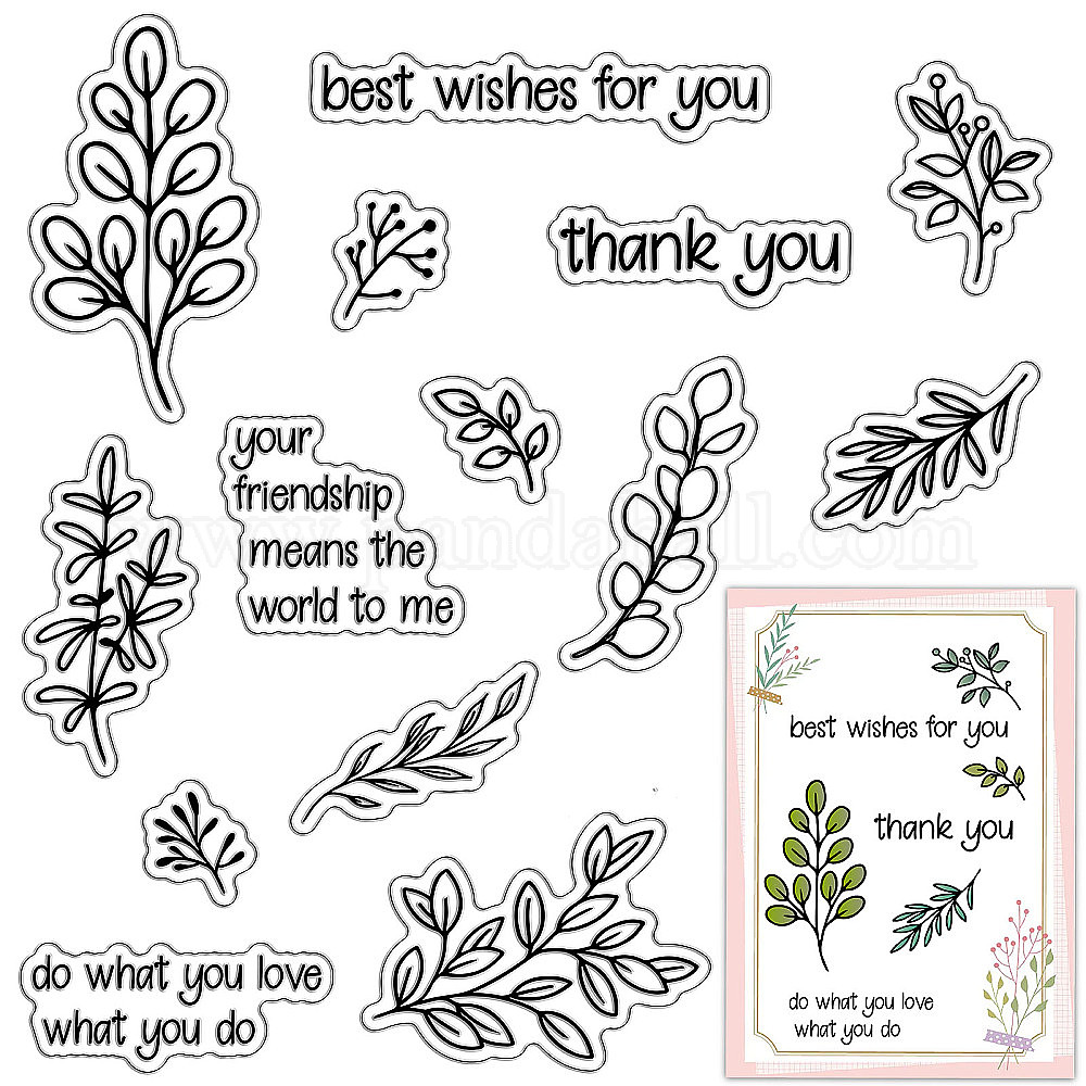 Wholesale Custom PVC Plastic Clear Stamps
