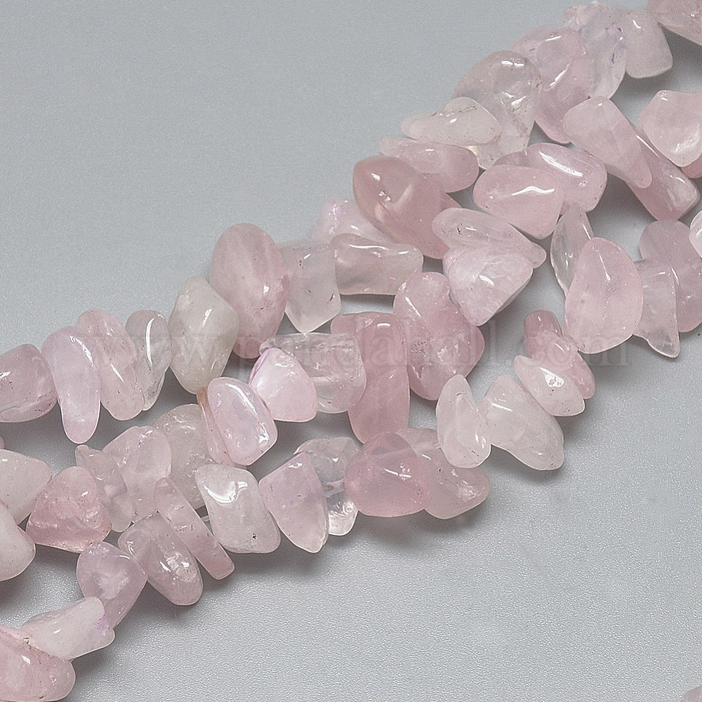 rose quartz beads