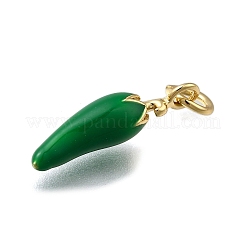 Messing Emaille-Anhänger&nbsp;LS-KK-S515-023B-G