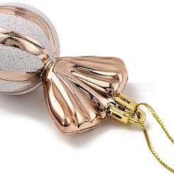 Décorations de pendentifs de bonbons en plastique galvanoplastie de noël&nbsp;KY-D020-01F
