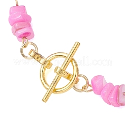 Armbänder aus Glas und natürlichen Süßwassermuscheln&nbsp;BJEW-JB13393