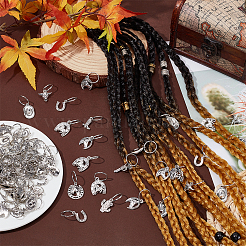 80 ciondolo in lega in stile tibetano con tema cowboy occidentale&nbsp;FIND-PH0020-71
