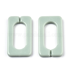 Opake Acryl Verknüpfung Ringe&nbsp;OACR-S021-70A-E03
