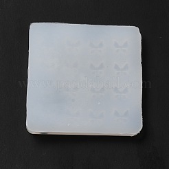 Schmetterlingsform DIY Lebensmittelqualität Silikonformen&nbsp;AJEW-A033-01