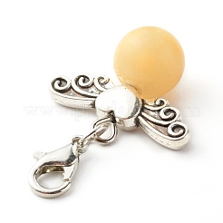 Natürliche Jade Anhänger&nbsp;HJEW-JM00525