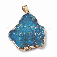 Natürlicher Regalit / imperialer Jaspis / Seesediment-Jaspis-Anhänger&nbsp;X-G-T104-04E