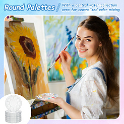 200 runde Haustier-Aquarell-Ölpalette&nbsp;AJEW-WA0004-63