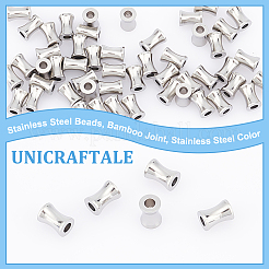 50 Stück 303 Edelstahlperlen&nbsp;STAS-UN0055-78