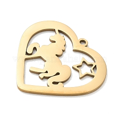 201 pendentifs en acier inoxydable&nbsp;SA-CBAE892-01G-04