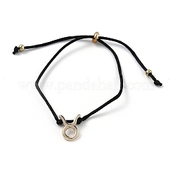 Verstellbare Armbänder aus Polyesterkordel&nbsp;LS-BJEW-H540-A04-G