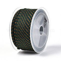 Cordón trenzado de nailon redondo de 16 m&nbsp;OCOR-N008-03C-01