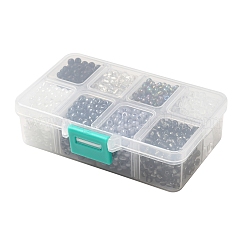 1 Kasten 6/0 Glas Saatperlen rund lose Abstandsperlen&nbsp;SEED-X0050-4mm-08