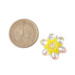 Perlen Blumen Charms&nbsp;PALLOY-MZ00438-01